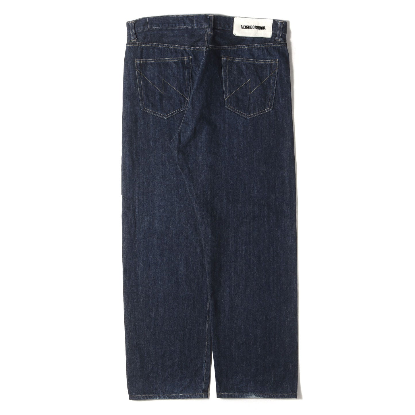 22SS ディープ ベーシック リジッド デニムパンツ(RIGID . DP BASIC 14OZ-PTRIGID DENIM DP WIDE PANTS)