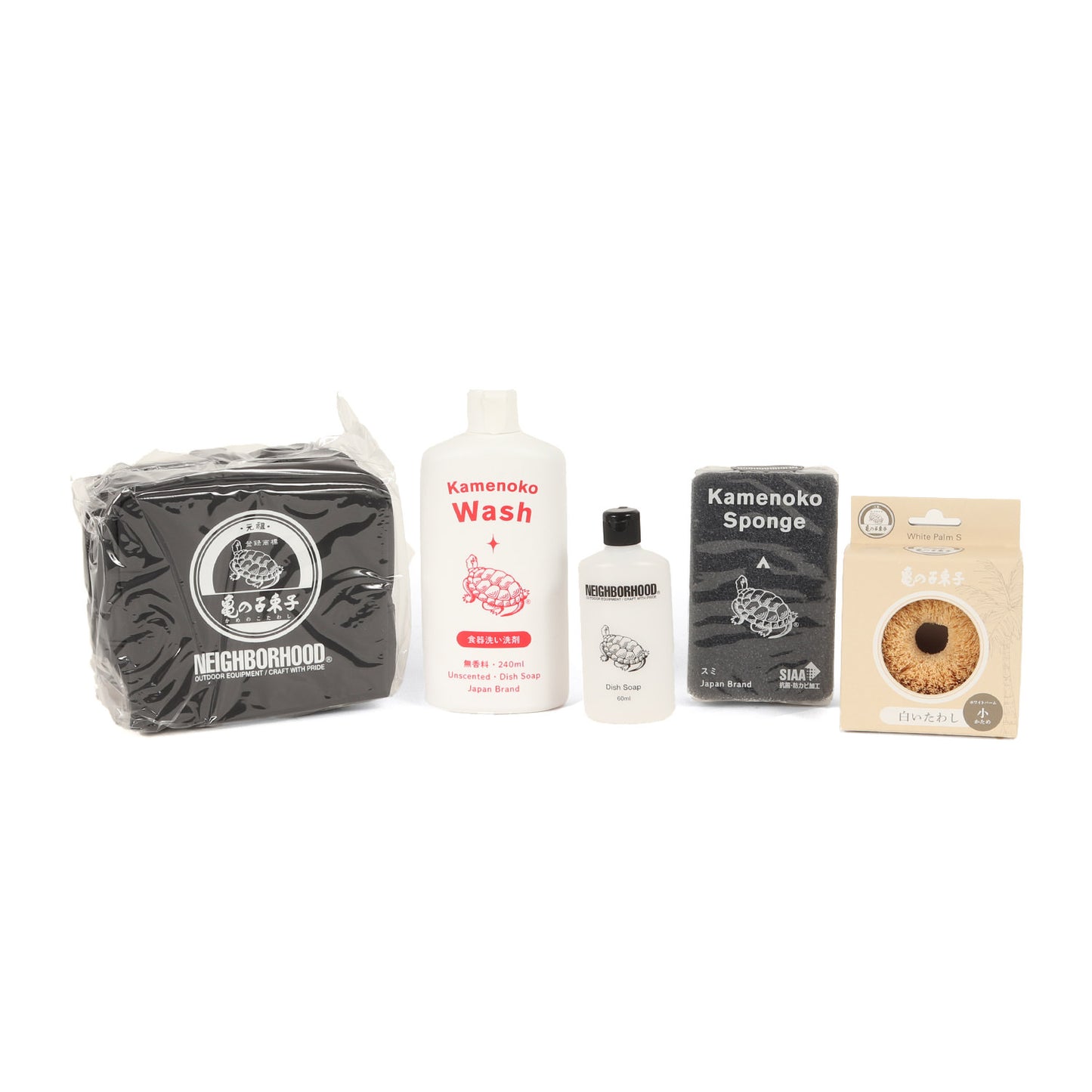 23AW ×亀の子束子西尾商 タワシ 食器洗いセット(KAMENOKO TAWASHI . WASH SET)