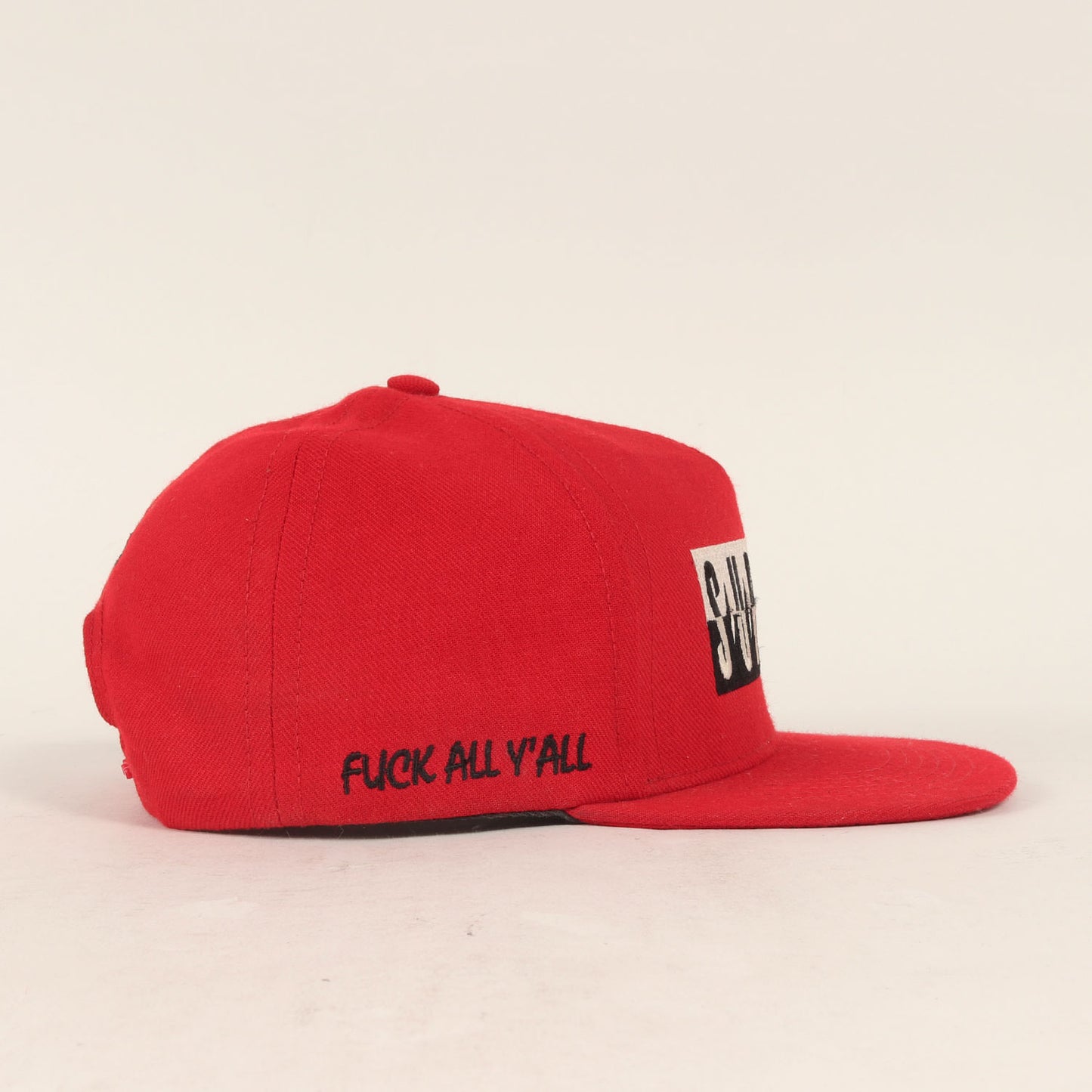 10AW アドバイザリーマーク パロディーロゴ 5パネルキャップ(Fuck All Yall 5 Panel Cap)