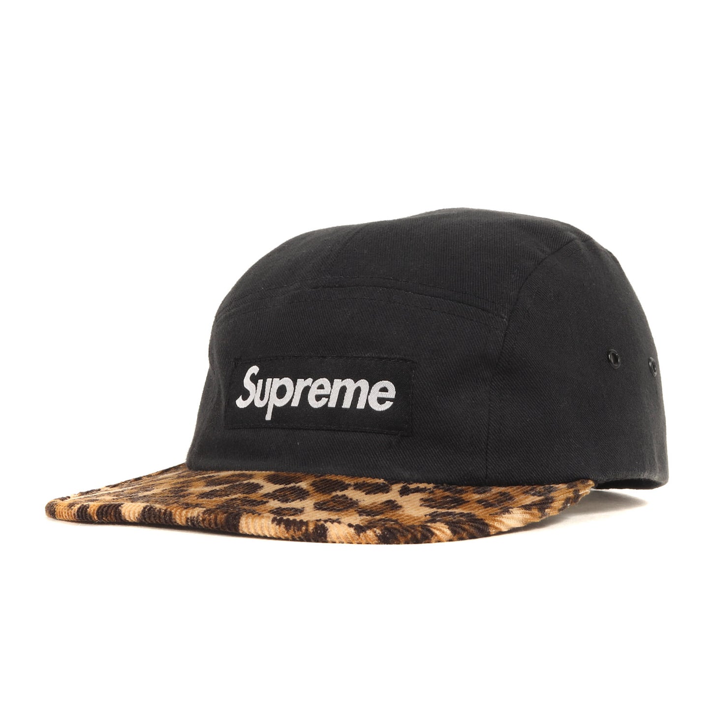 バイザー レオパード柄 サファリ BOXロゴ キャンプキャップ(Safari Camp Cap)