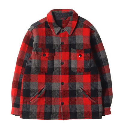 チェック ウール ベアジャケット(BEAR WOOL JKT)