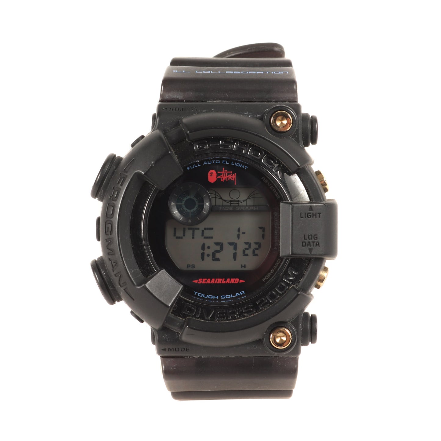 NOWHERE 20周年記念 ×STUSSY ×G-SHOCK GF-8250BS FROGMAN / フロッグマン 腕時計 /ウォッチ