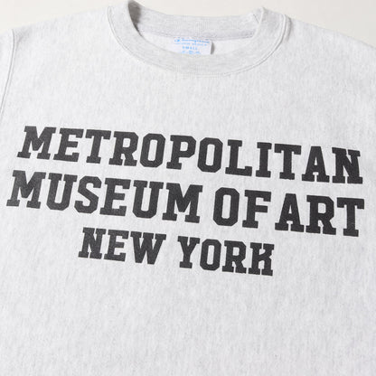 US企画 ×メトロポリタン美術館 MET リバースウィーブ スウェット