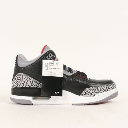 AIR JORDAN 3 RETRO BLACK CEMENT (136064-010)