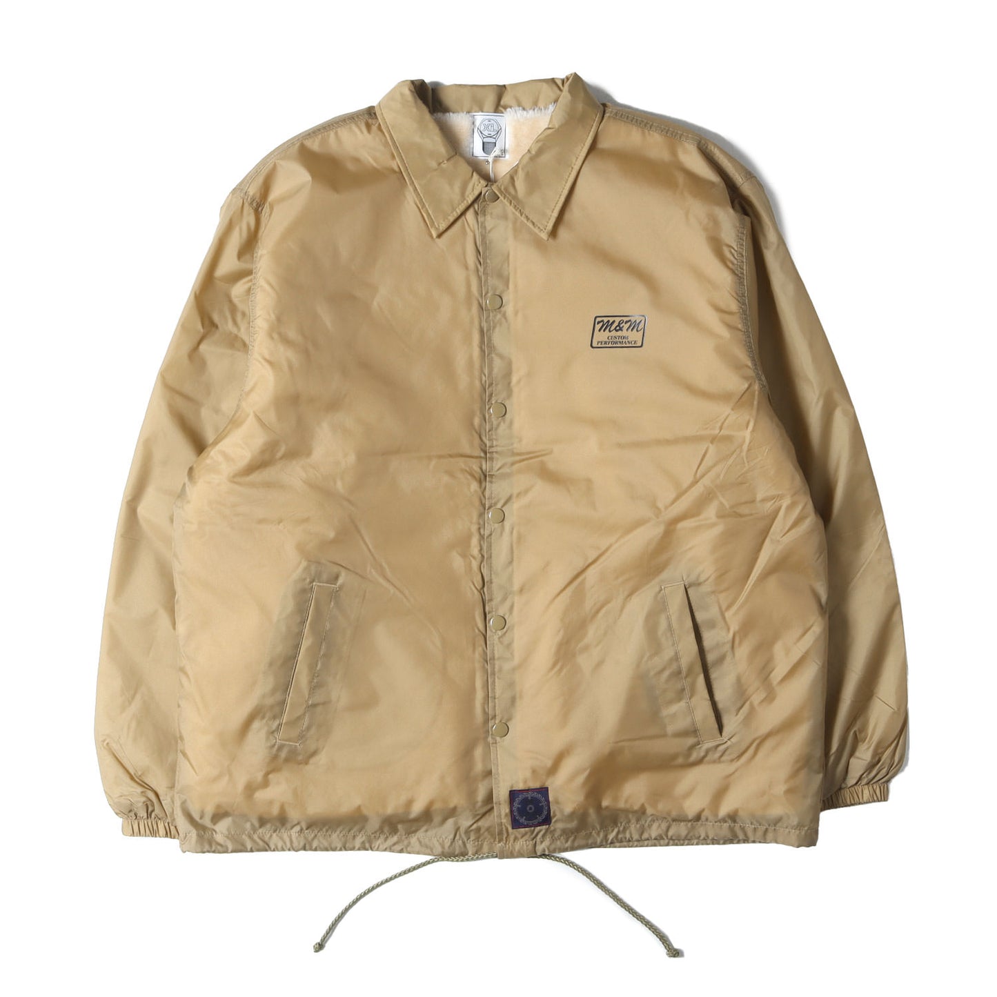 22AW チップ&ソーロゴ 裏ボア ウインドブレーカー / コーチジャケット(BOA WIND BREAKER)