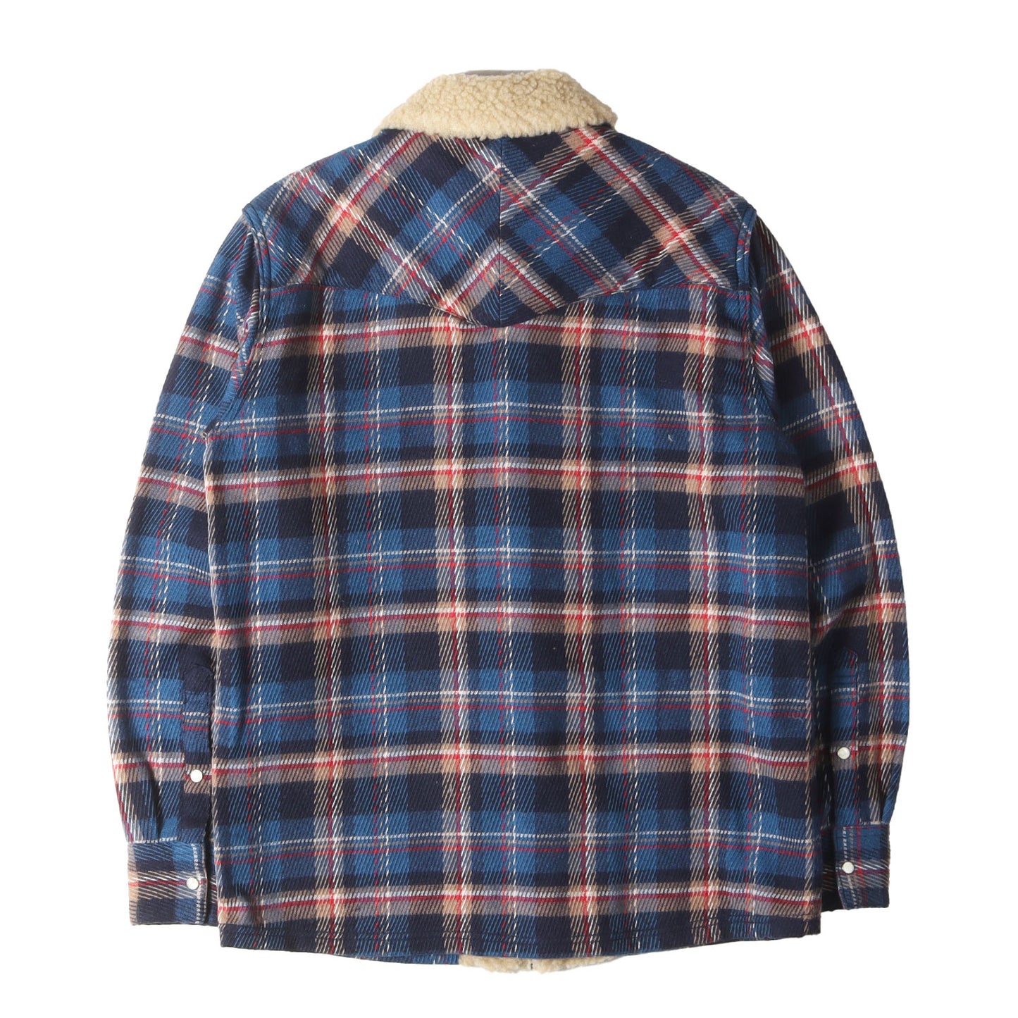 ボア付き ヘビー チェック フランネルシャツ(KING. BOA / C-SHIRT. LS)