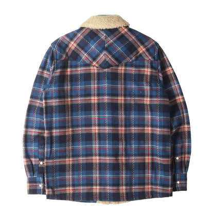 ボア付き ヘビー チェック フランネルシャツ(KING. BOA / C-SHIRT. LS)