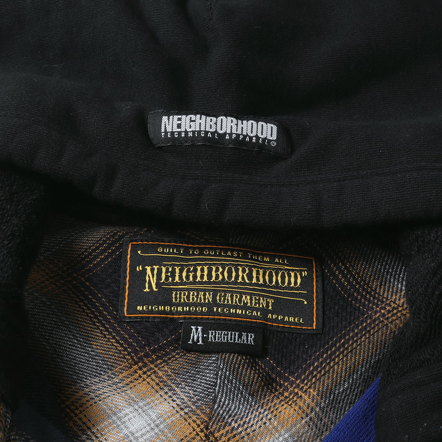 フード付き チェック フランネルシャツ(FLICK HOODED / C-SHIRT . LS)