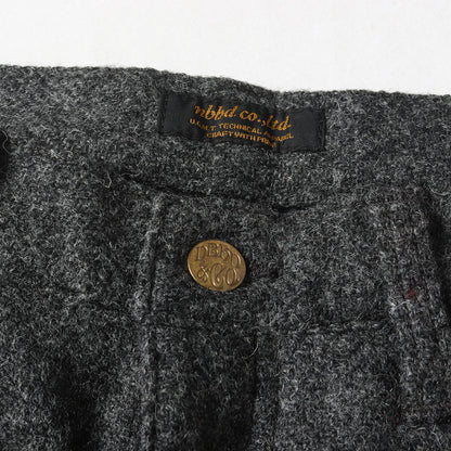 ×HARRIS TWEED ハリスツイード ストレート パンツ(LUMBERS.MID SOLID / W-PT)