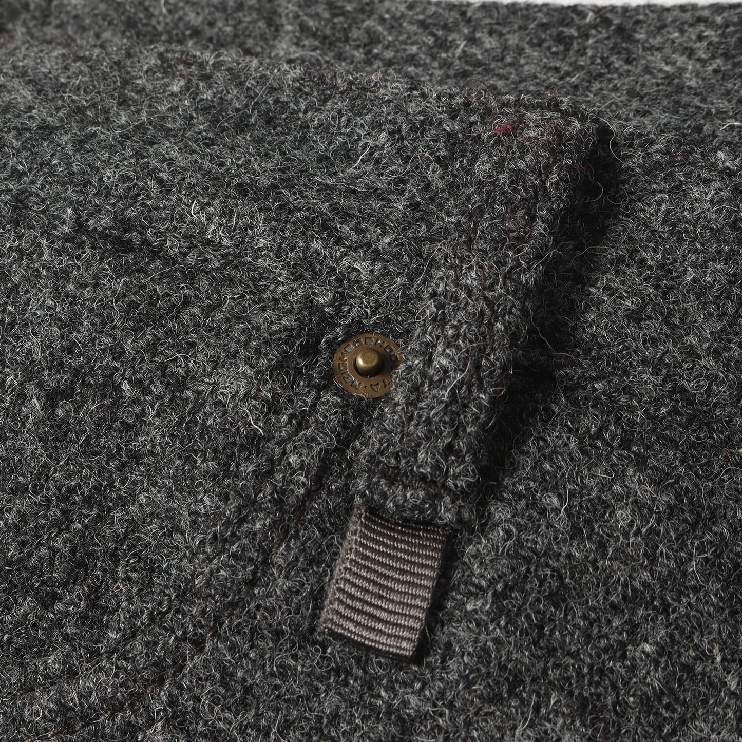 ×HARRIS TWEED ハリスツイード ストレート パンツ(LUMBERS.MID SOLID / W-PT)