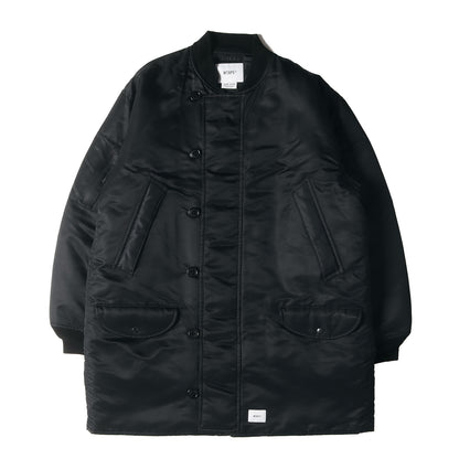 ナイロンツイル ミリタリー 中綿 ロングジャケット (MOD / JACKET)