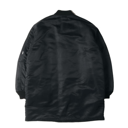 ナイロンツイル ミリタリー 中綿 ロングジャケット (MOD / JACKET)