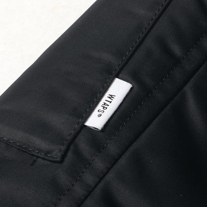 ナイロンツイル ミリタリー 中綿 ロングジャケット (MOD / JACKET)