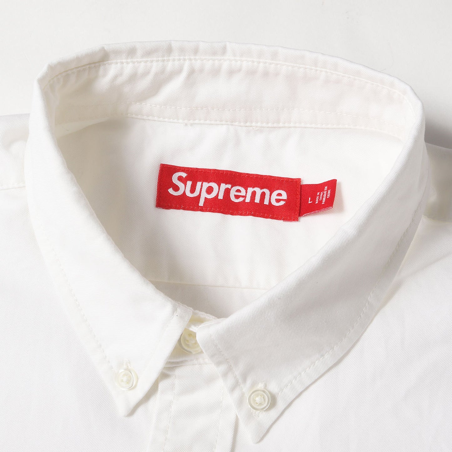23AW スモールBOXロゴ ボタンダウン シャツ(Small Box Shirt)