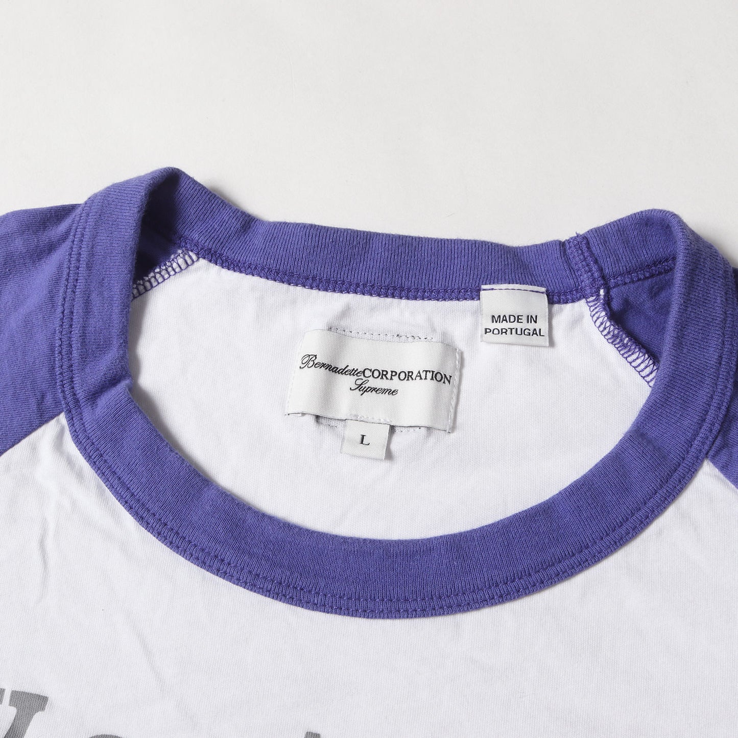 23SS ×Bernadette Corporation ラグラン ロングスリーブ Tシャツ(Raglan L/S Top)