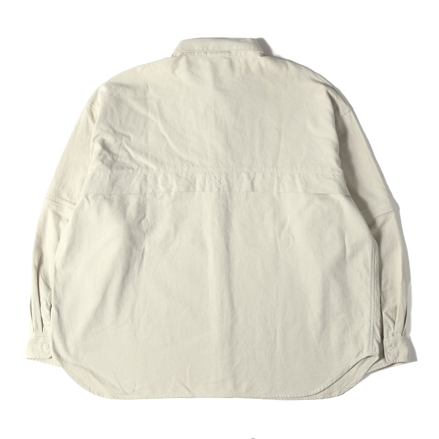 23SS オーバーサイズ コンバーチブル ネルシャツ(CONVERTIBLE NEL SHIRT)