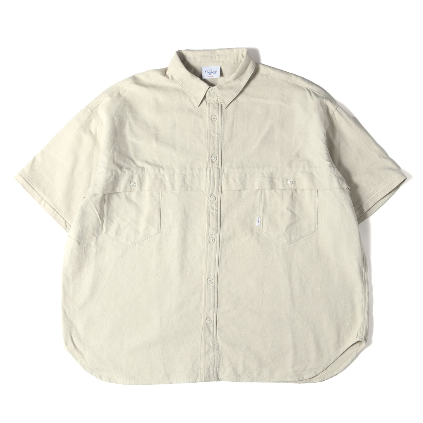 23SS オーバーサイズ コンバーチブル ネルシャツ(CONVERTIBLE NEL SHIRT)
