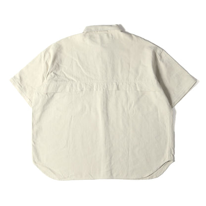 23SS オーバーサイズ コンバーチブル ネルシャツ(CONVERTIBLE NEL SHIRT)