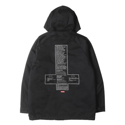 Black Sabbath T/Cツイル 裏地キルティング フードジャケット(Hooded Parka)