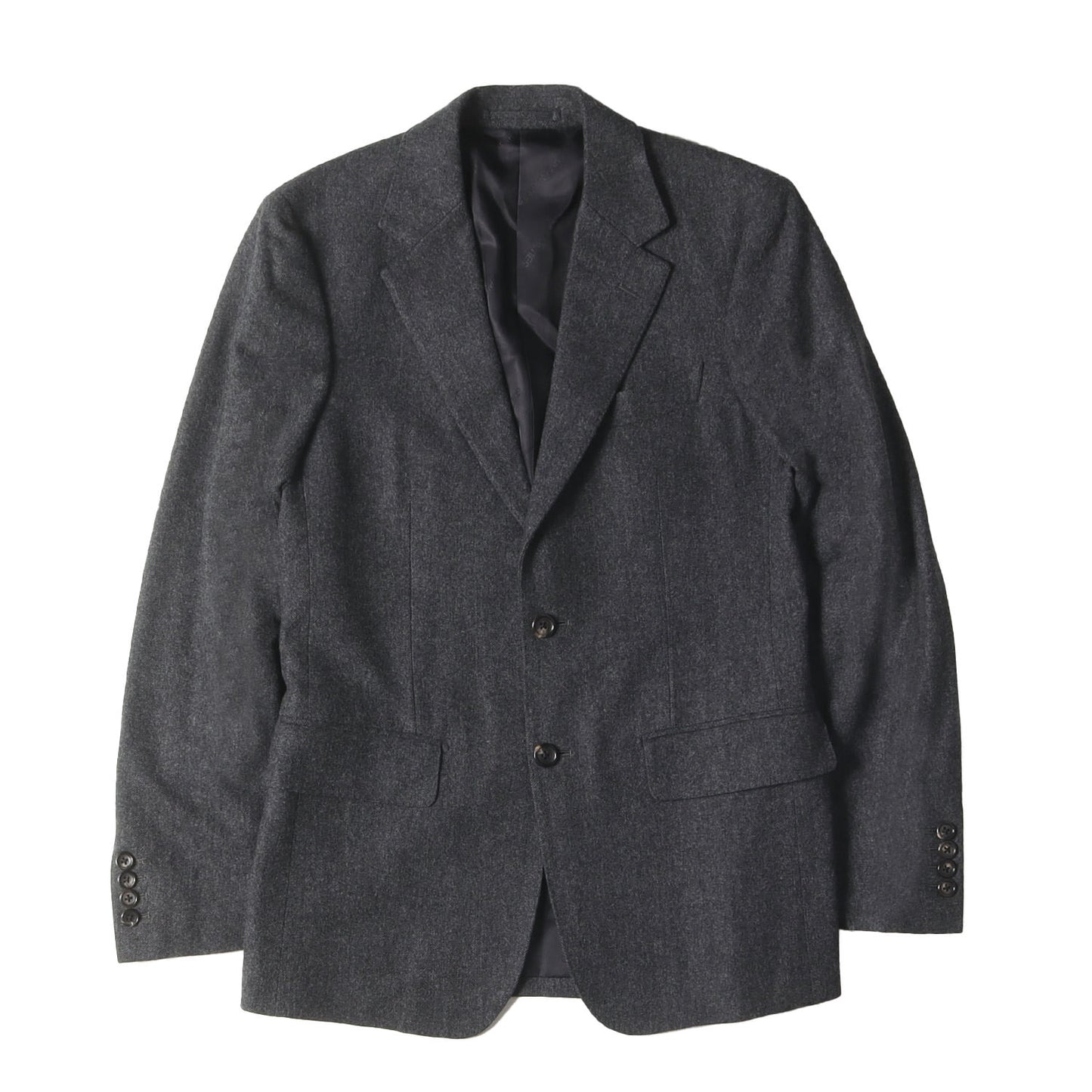 ×Ermenegildo Zegna ウール/カシミヤ 2つボタン テーラードジャケット