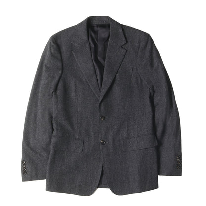 ×Ermenegildo Zegna ウール/カシミヤ 2つボタン テーラードジャケット