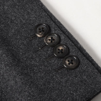 ×Ermenegildo Zegna ウール/カシミヤ 2つボタン テーラードジャケット