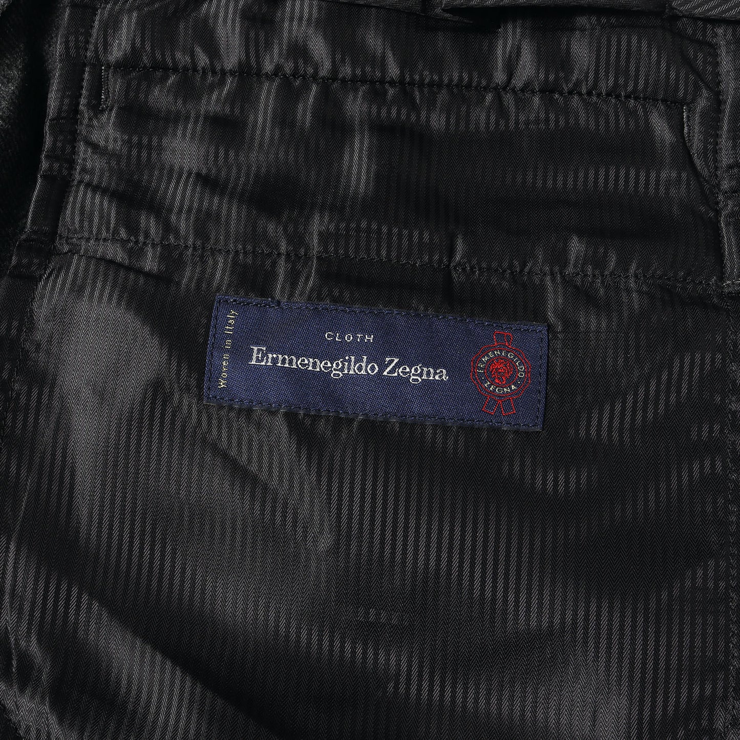 ×Ermenegildo Zegna ウール/カシミヤ スラックスパンツ