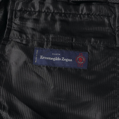 ×Ermenegildo Zegna ウール/カシミヤ スラックスパンツ