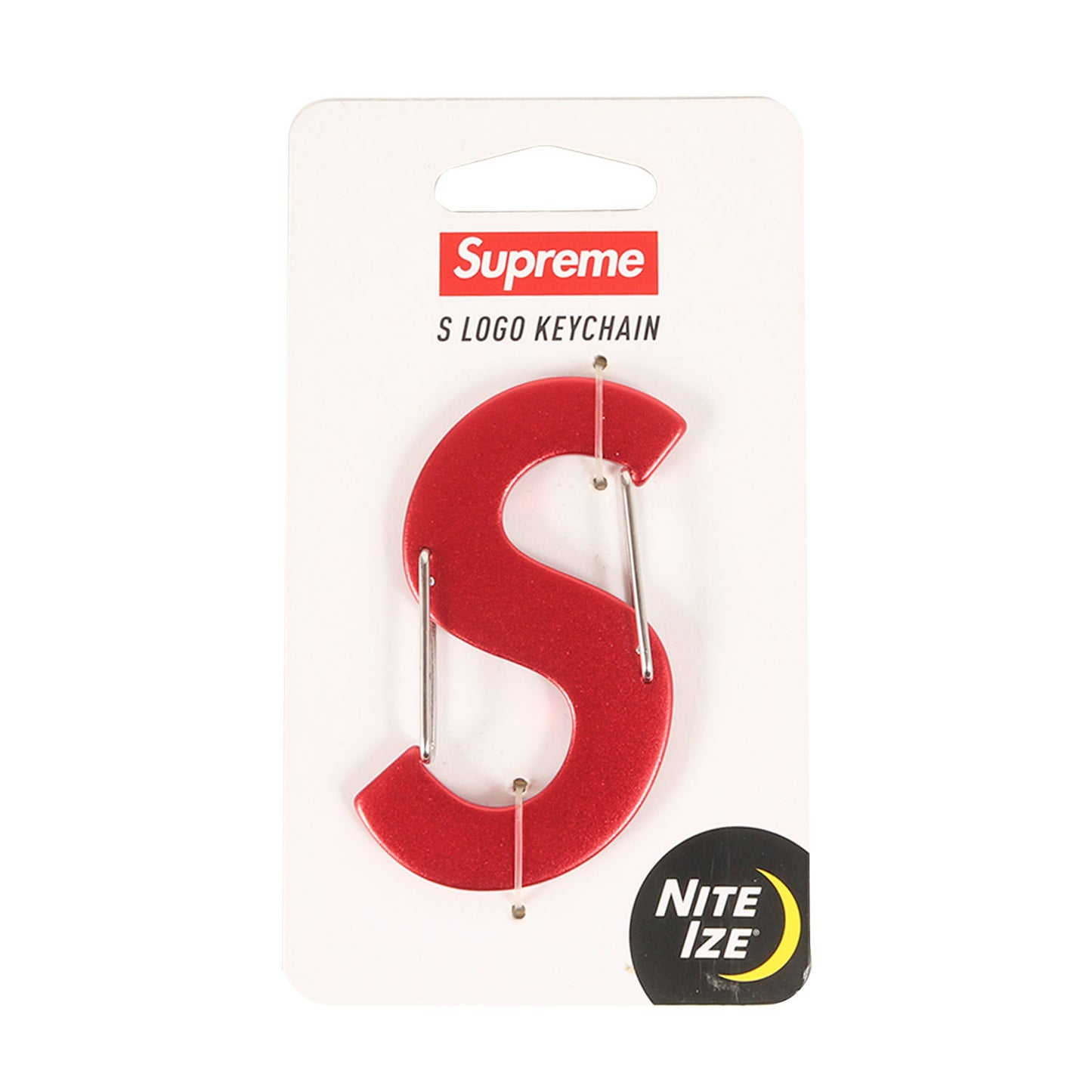 21AW ×Nite Ize Sロゴ キーチェーン / カラビナ(S Logo Keychain)