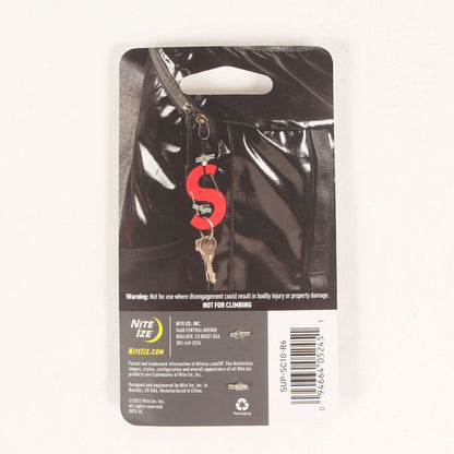 21AW ×Nite Ize Sロゴ キーチェーン / カラビナ(S Logo Keychain)
