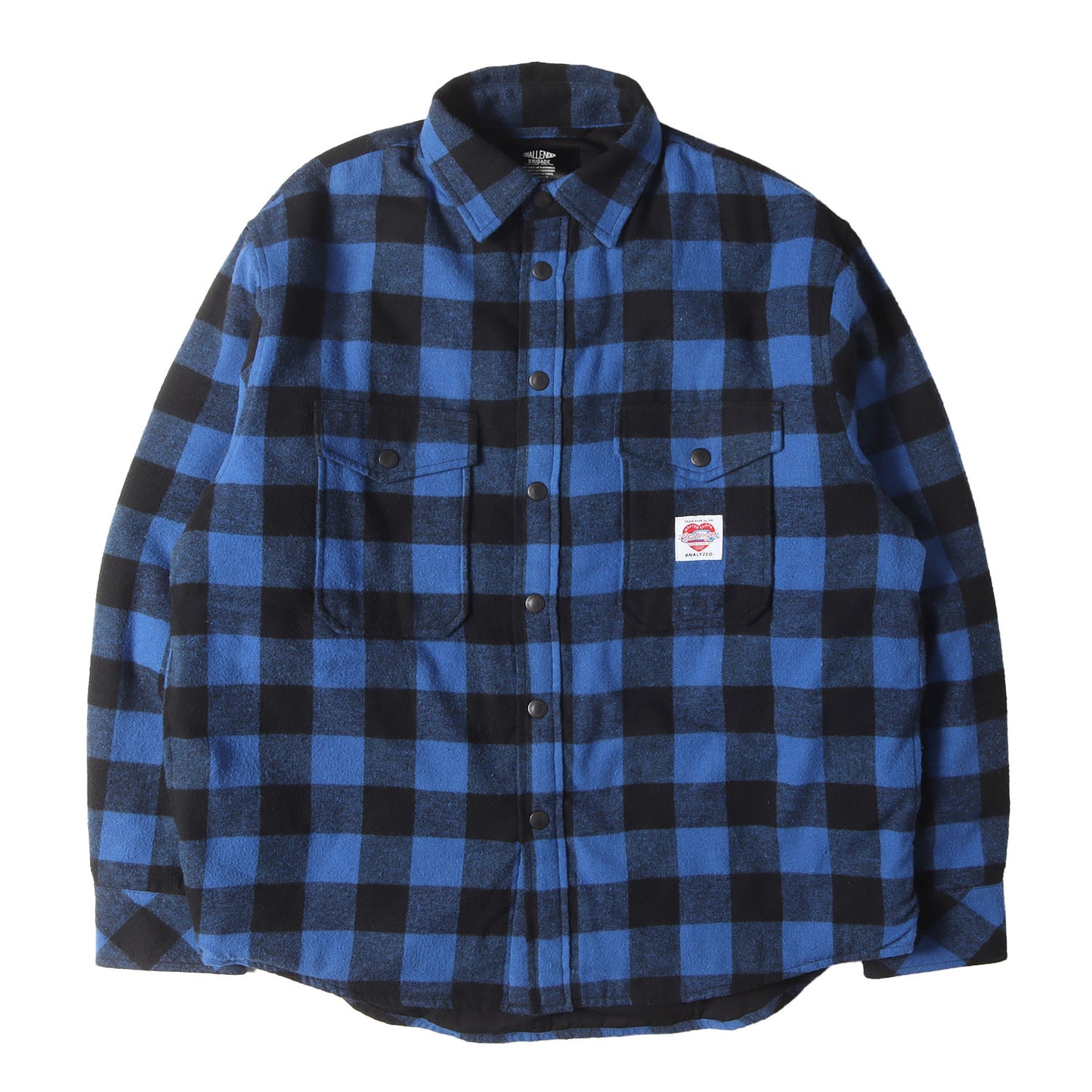 23AW バッファローチェック 裏地キルティング フランネルシャツ(BUFFALO CHECK LINING SHIRT)