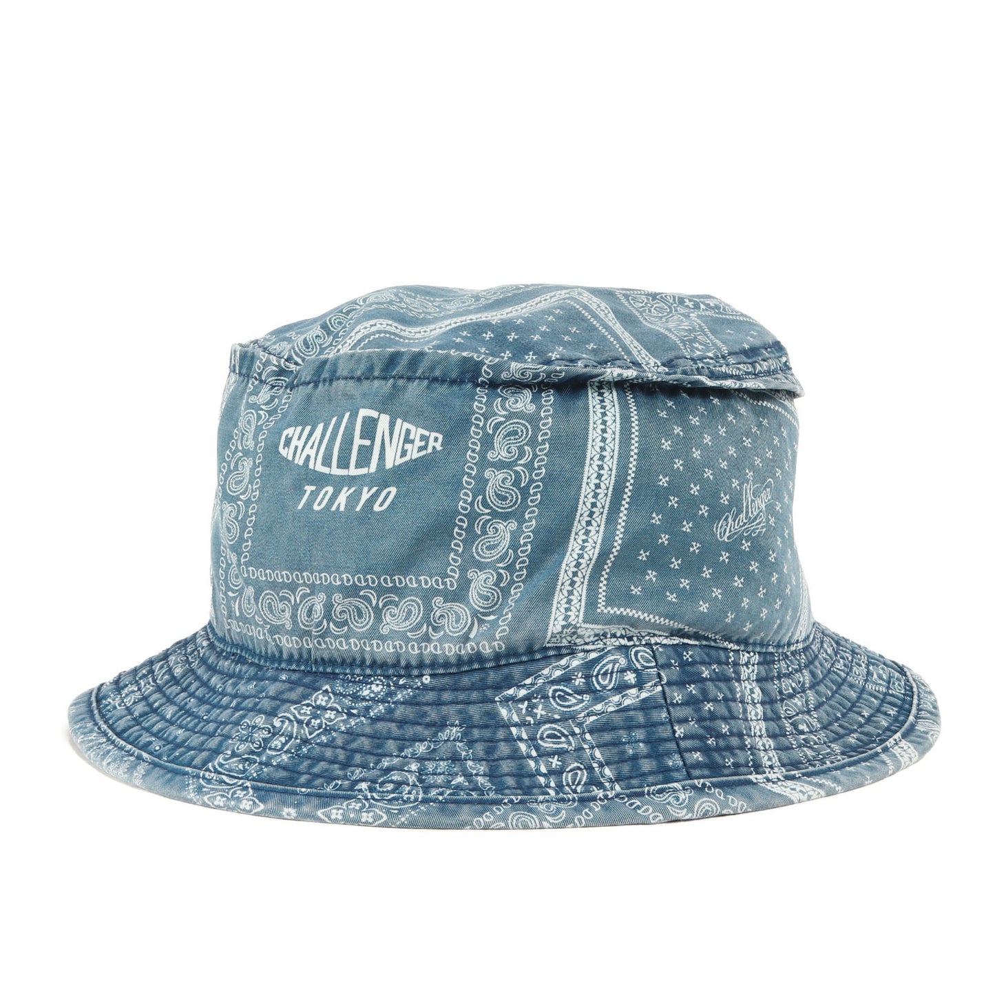 22SS ヴィンテージ加工 バンダナ バケットハット(Bandana Bucket Hat)