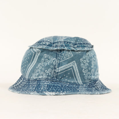 22SS ヴィンテージ加工 バンダナ バケットハット(Bandana Bucket Hat)