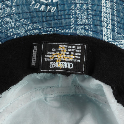 22SS ヴィンテージ加工 バンダナ バケットハット(Bandana Bucket Hat)