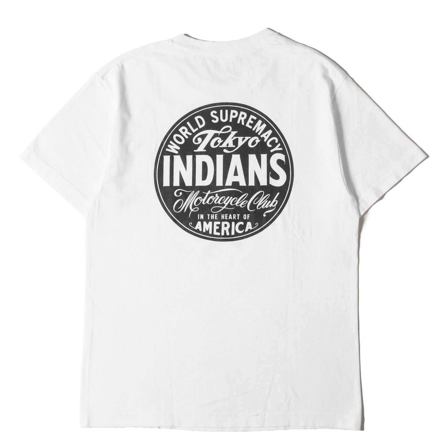 東京インディアンズ ブランドロゴ クルーネック Tシャツ