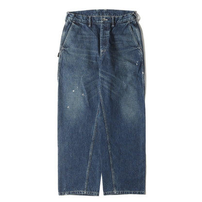 ペンキ加工 レイルロード ワーク デニムパンツ(RAILROAD / C-PT)