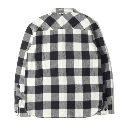 バッファローチェック ヘビー フランネル シャツ(LUMBERS / C-SHIRT . LS)