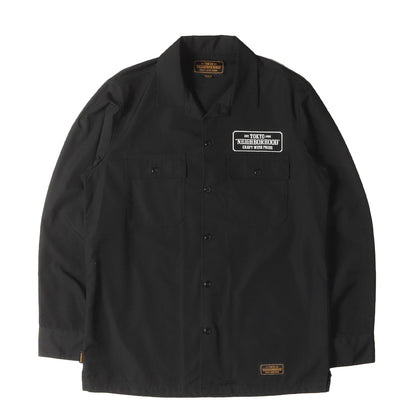 ブランドロゴ T/C ワークシャツ(CLASSIC WORK / EC-SHIRT . LS)