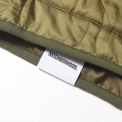 23AW ミリタリー キルティング ライナー ジャケット(QUILTING LINER JACKET)
