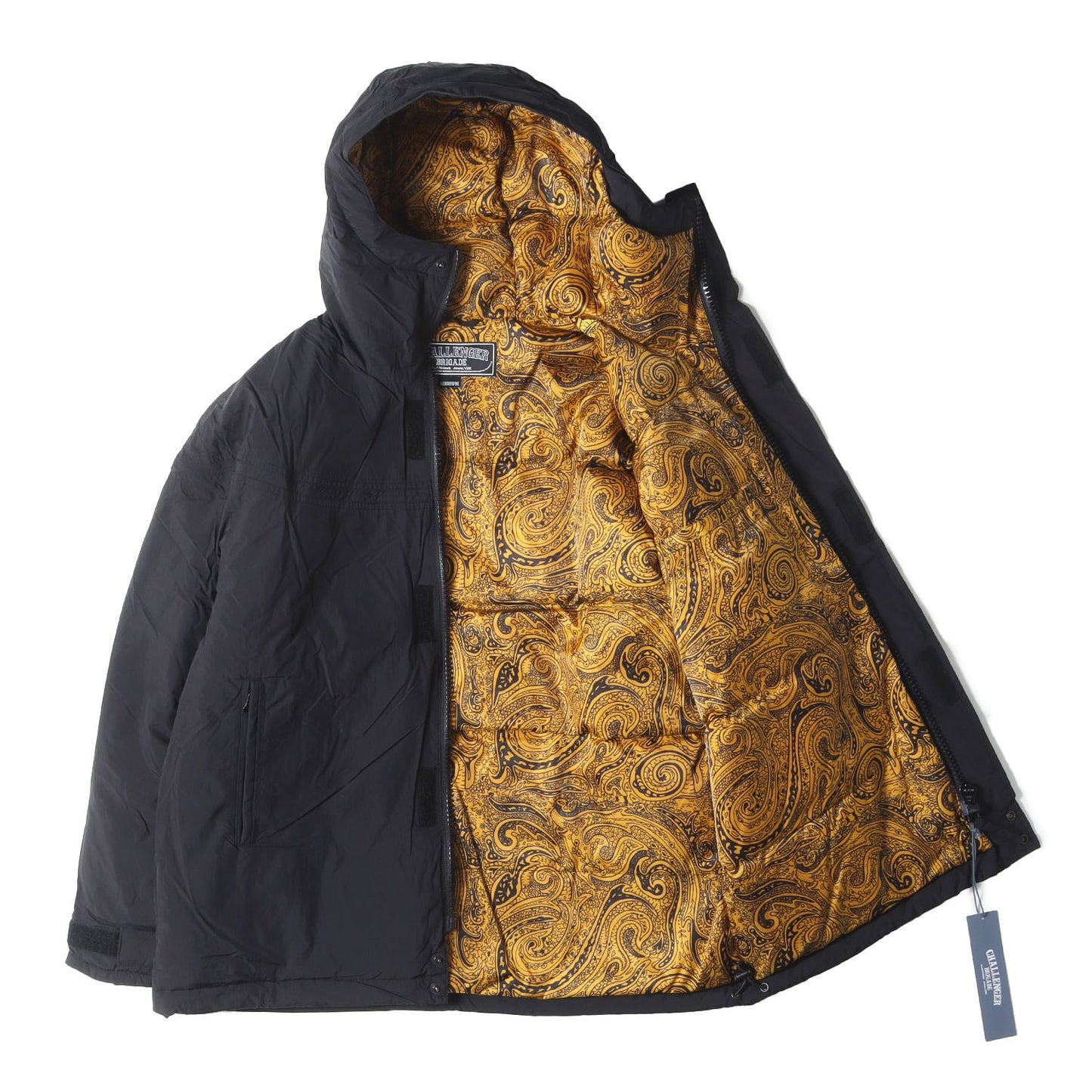 24AW 裏地ペイズリー柄 ダービー ダウンジャケット(DERBY DOWN JACKET)