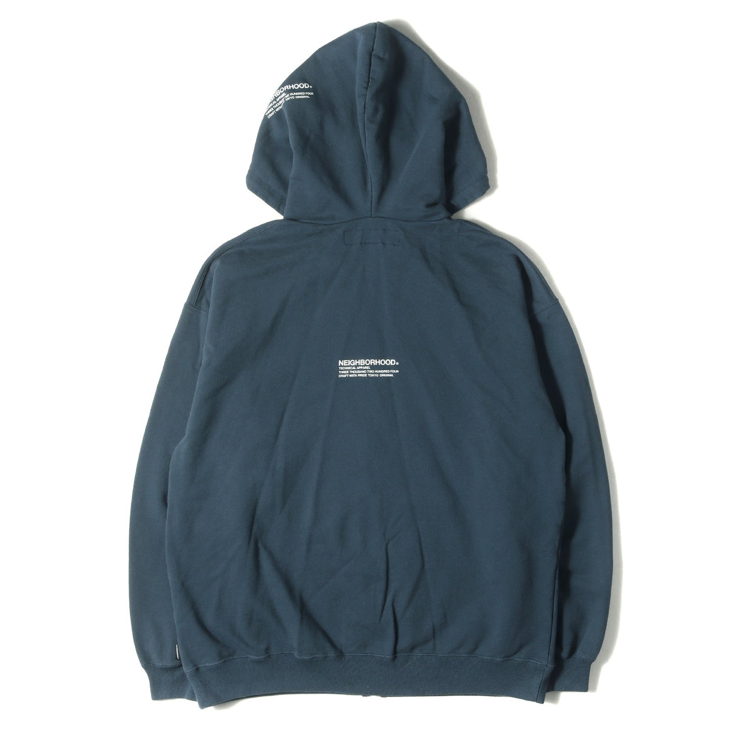 24AW フードロゴ フルジップ スウェット パーカー(CLASSIC SWEAT ZIP HOODIE LS)