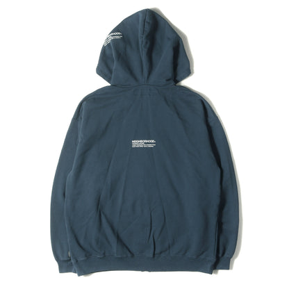 24AW フードロゴ フルジップ スウェット パーカー(CLASSIC SWEAT ZIP HOODIE LS)
