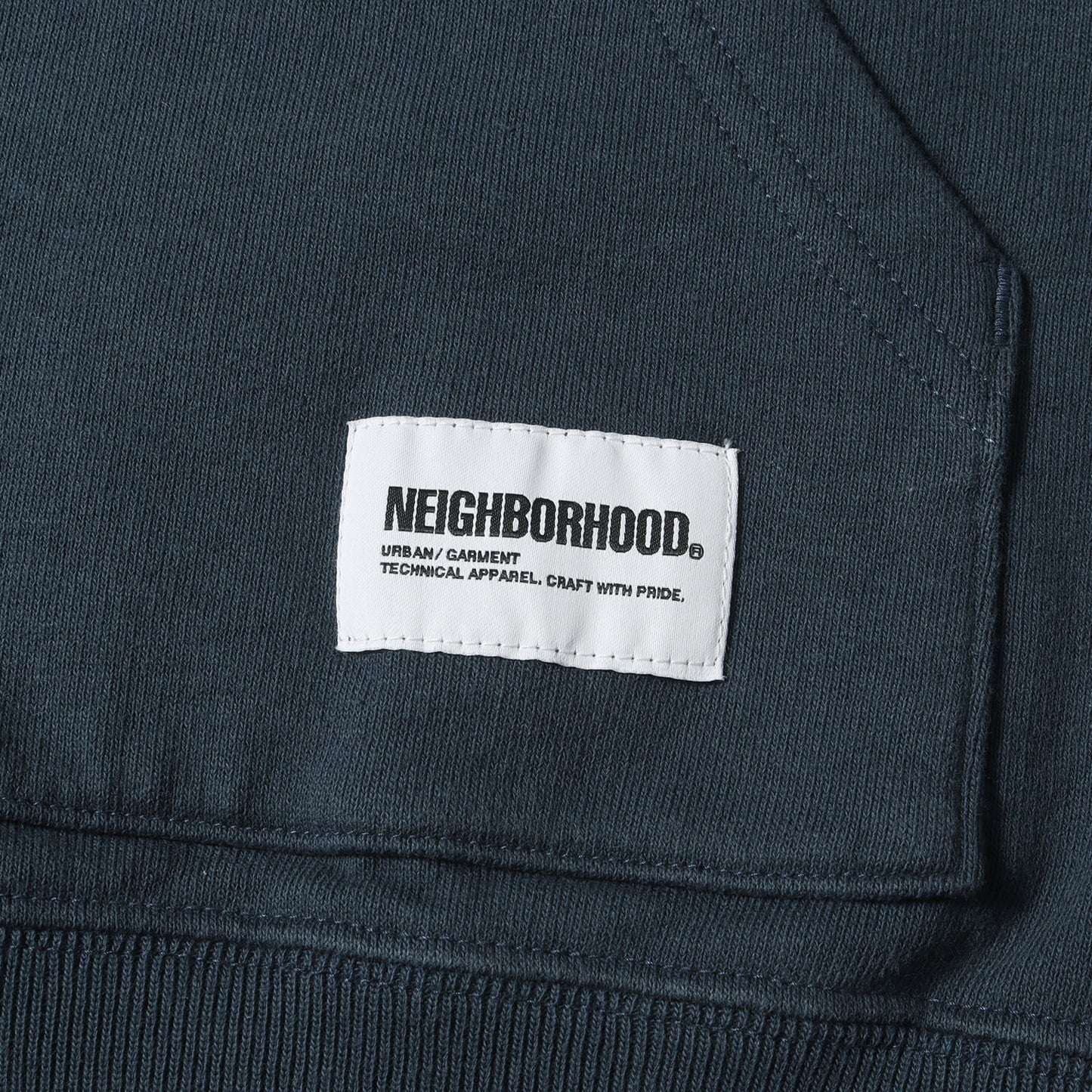 24AW フードロゴ フルジップ スウェット パーカー(CLASSIC SWEAT ZIP HOODIE LS)