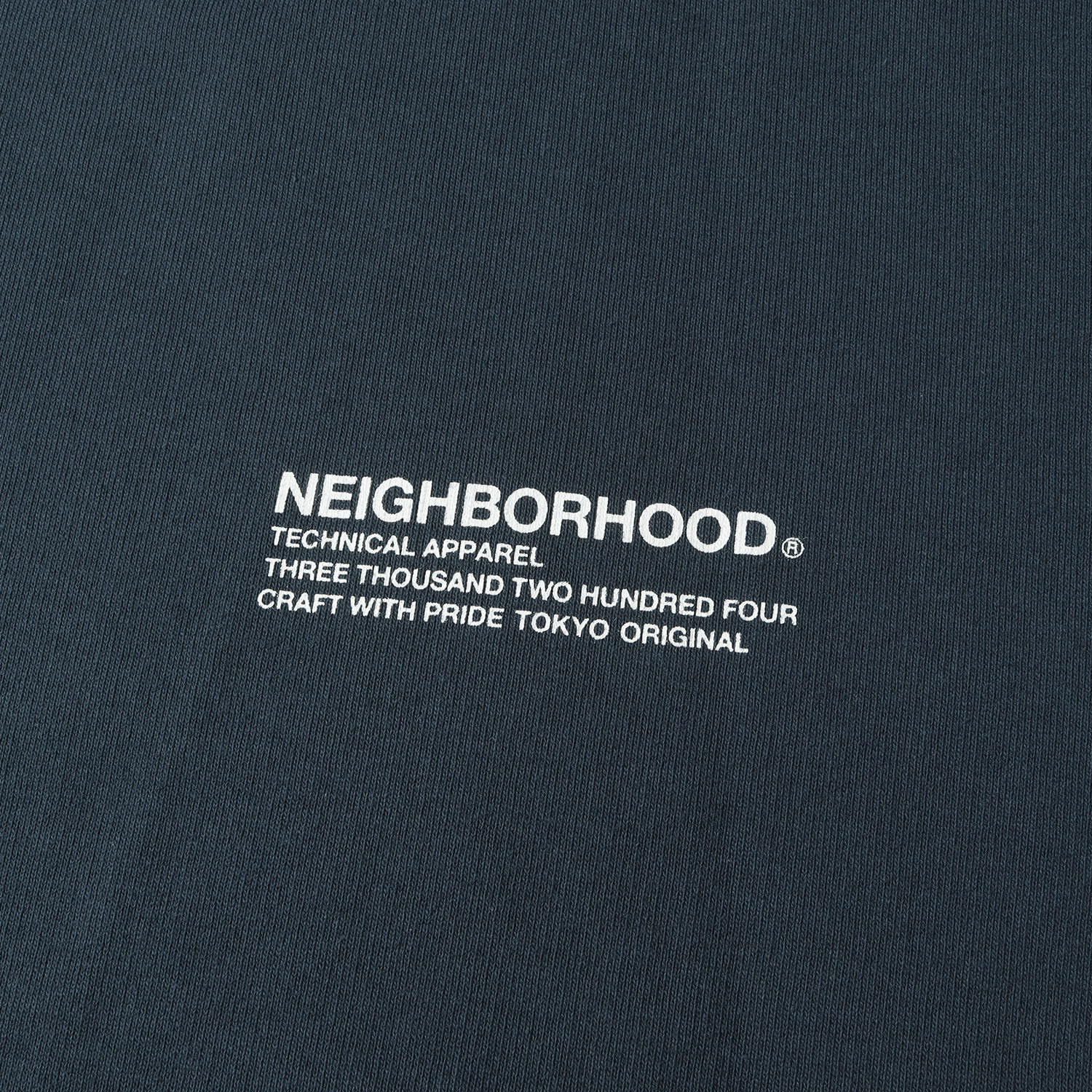 NEIGHBORHOOD (ネイバーフッド) 24AW フードロゴ フルジップ