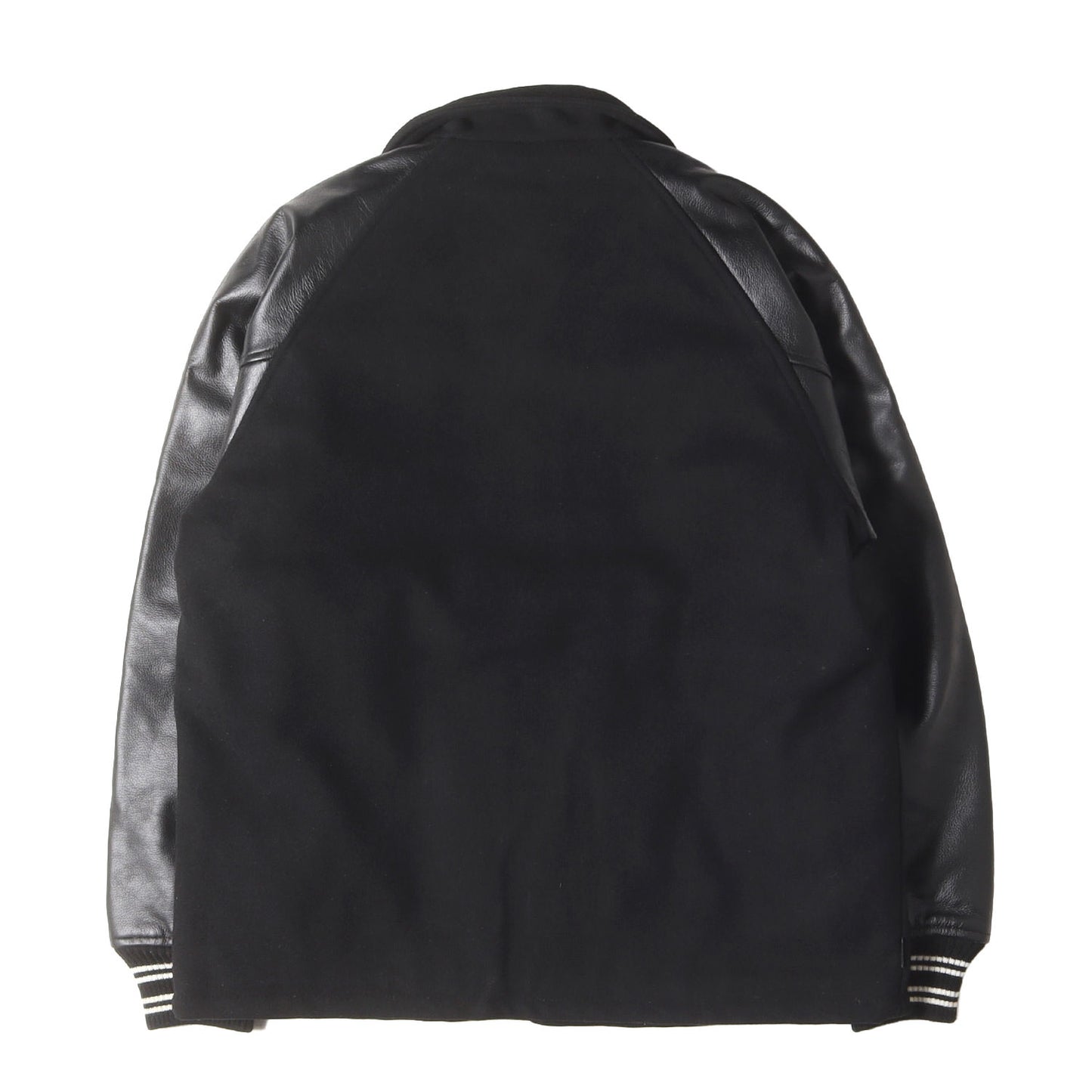 21AW メルトンウール 袖レザー クラブジャケット / スタジャン(CLUB / WCL-JKT)
