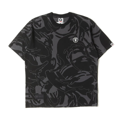 AAPE BY A BATHING APE 猿迷彩 クルーネックTシャツ