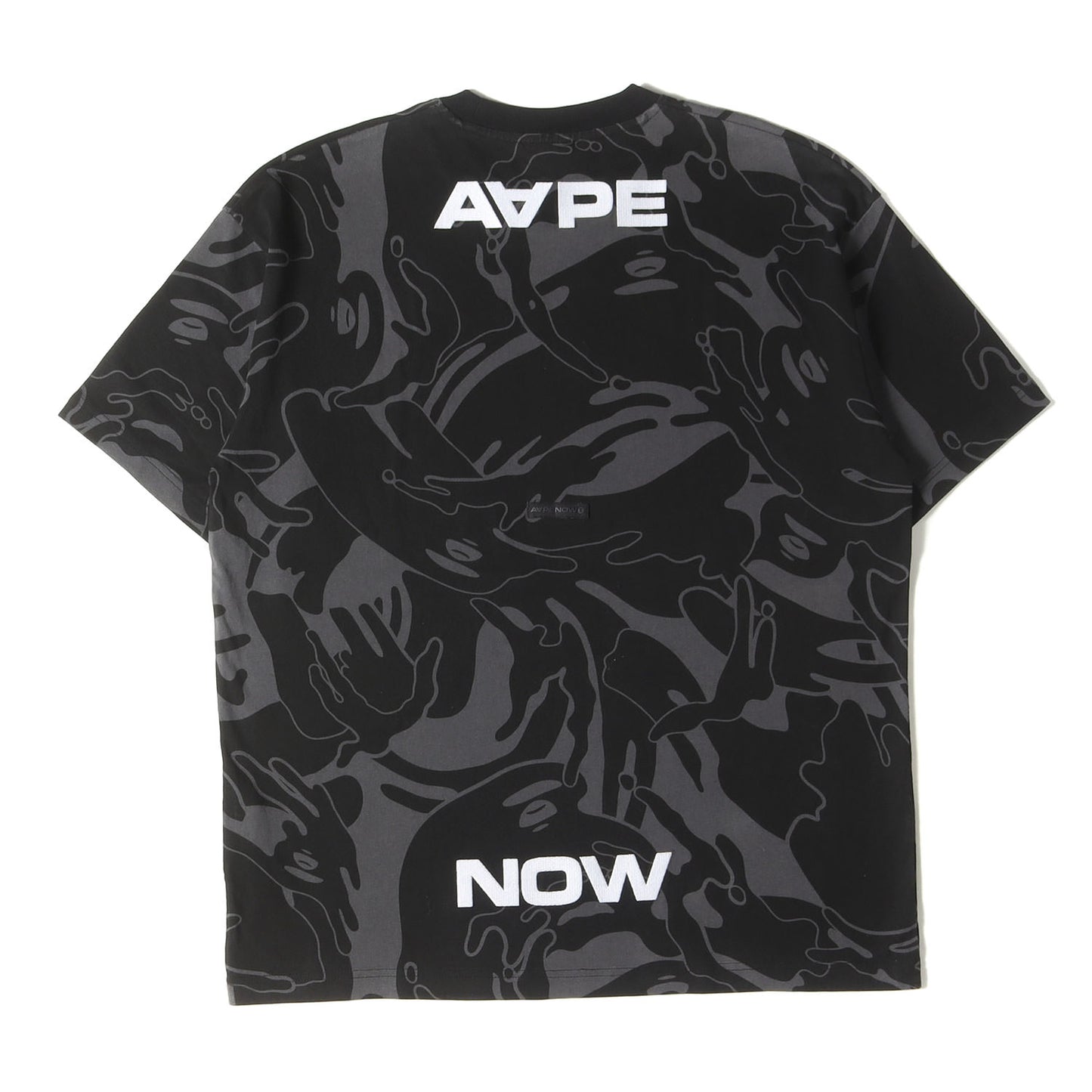AAPE BY A BATHING APE 猿迷彩 クルーネックTシャツ
