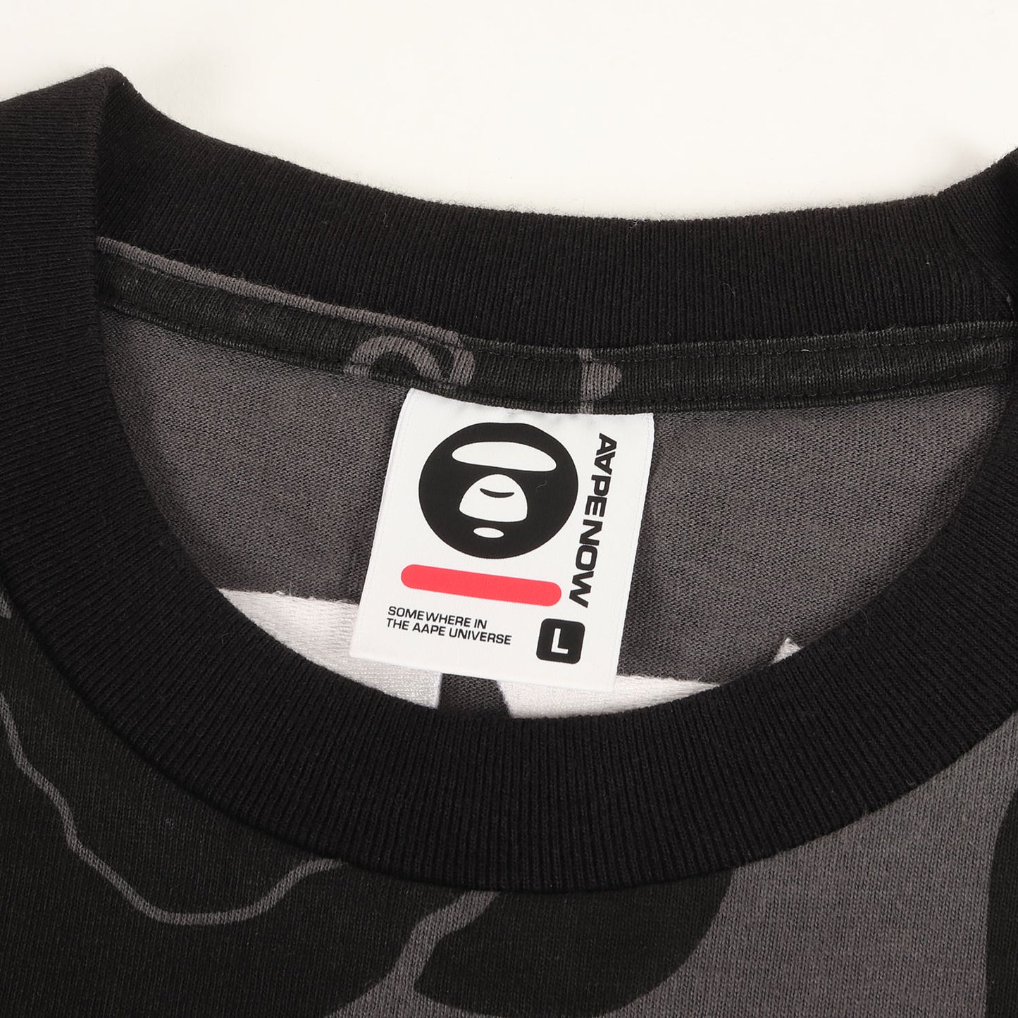 AAPE BY A BATHING APE 猿迷彩 クルーネックTシャツ