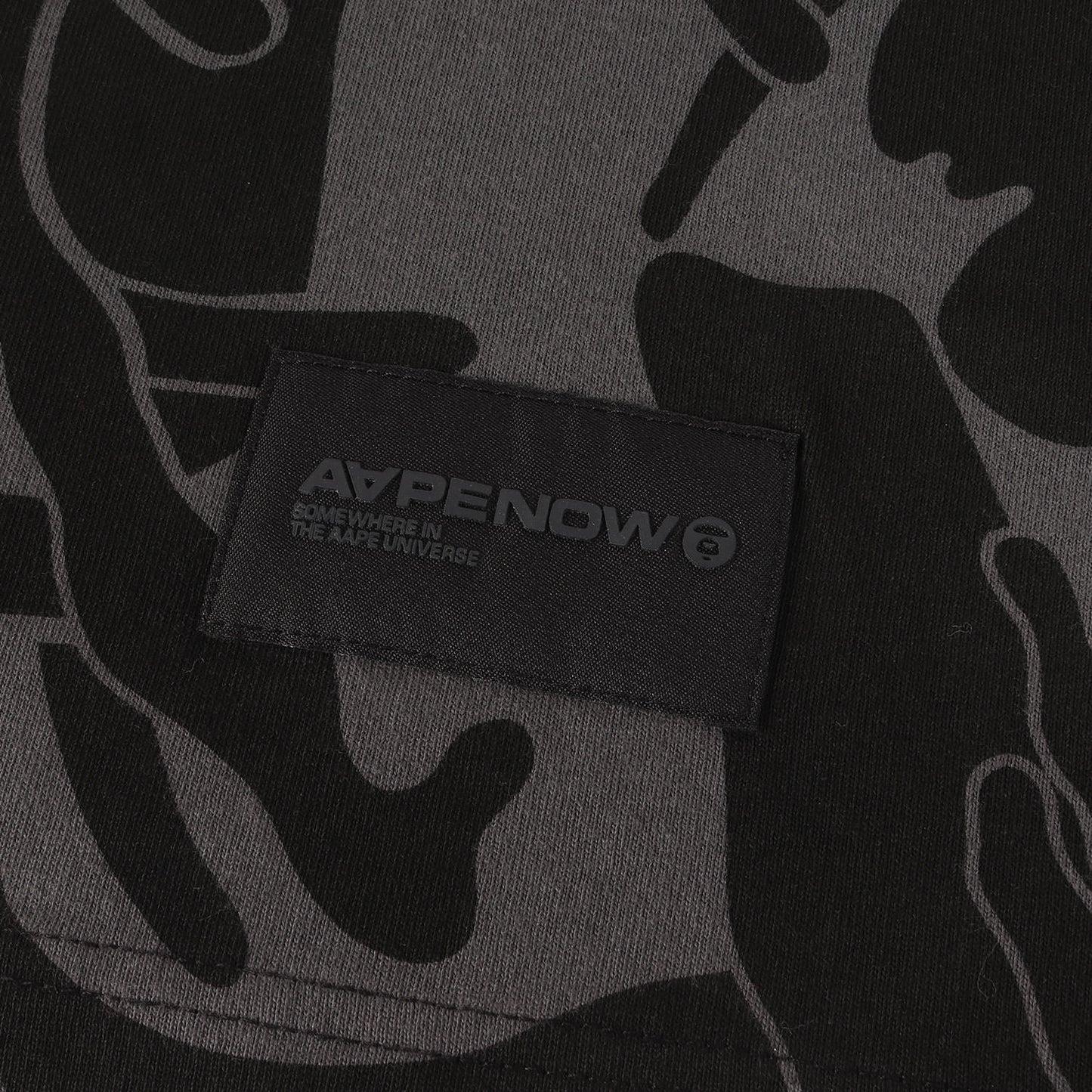 AAPE BY A BATHING APE 猿迷彩 クルーネックTシャツ