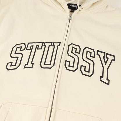 24SS アーチロゴ フルジップ スウェット パーカー(OUTLINE ZIP HOODIE )